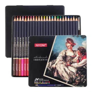 Colors Watercolor Pencil Professional Soft Water Soluble Colored Pencils For Painting Student Artist Art Supplies